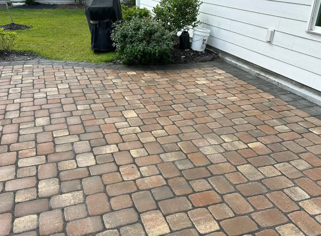 paver patio sealing contractor - hampstead nc, surf city nc, and holly ridge nc