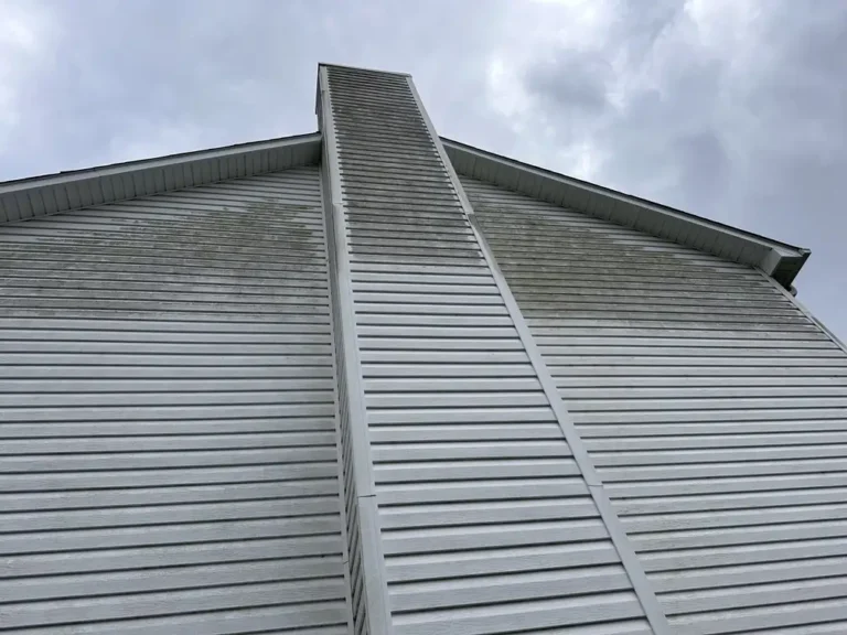 side of a house that has dirty siding - hampstead nc, surf city nc, and holly ridge nc