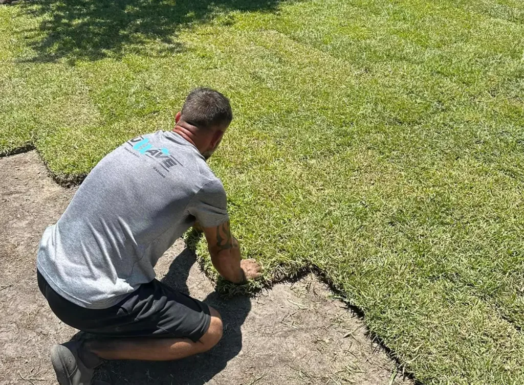 sod installation - hampstead nc, surf city nc, and holly ridge nc